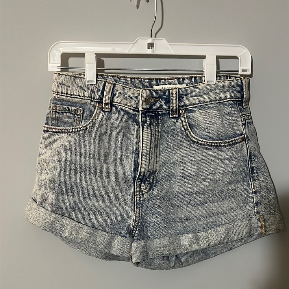 PacSun Light Wash Denim Shorts